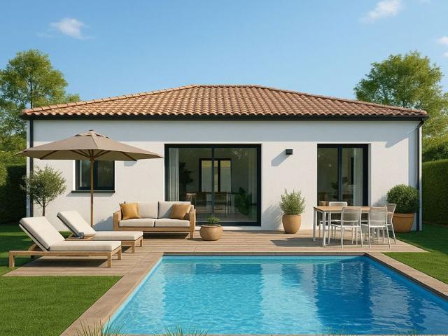 Villa T4 avec terrain à GALARGUES 34