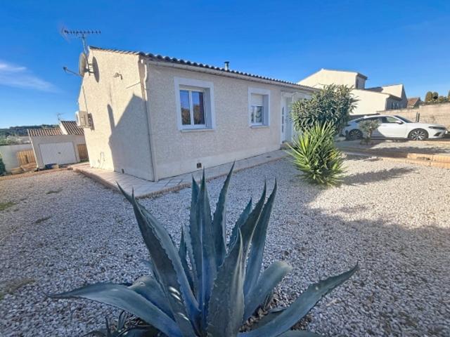 Villa T4 de plain pied sur un beau terrain de 600m²