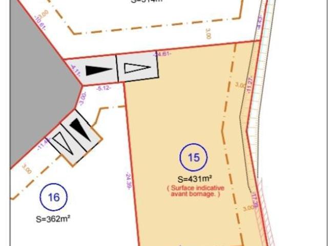 Villa T4 en Plein pied de 152m2 habitable sur un terrain de 2705m2, garage Narbonne 11100
