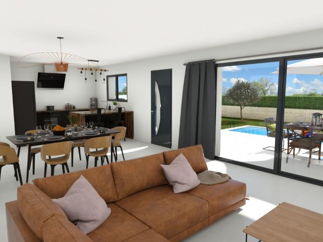 VILLA T4 ETAGE PROCHE DES PLAGES
