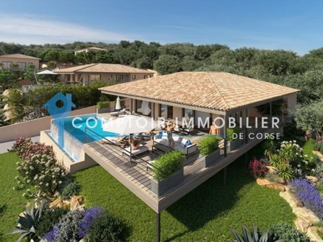 Villa T5 vue mer avec piscine Sari Solenzara