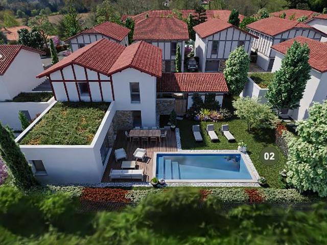 Villa T5 moderne avec piscine 5 cantons d'Anglet