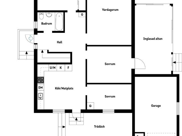 Villa till salu i Tranås Vårbackavägen 4 | Länsförsäkringar Fastighetsförmedling