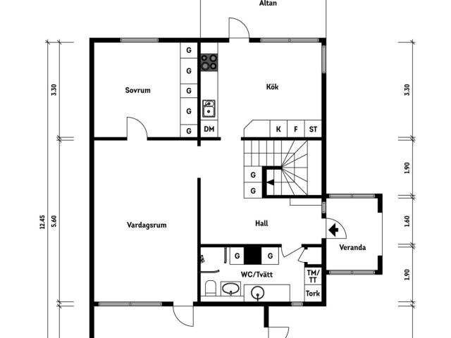 Villa till salu i Vänersborg Husargatan 57 | Länsförsäkringar Fastighetsförmedling