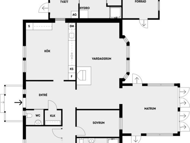 Villa till salu i Vallentuna Ekskogens bygdeväg 7 | Länsförsäkringar Fastighetsförmedling
