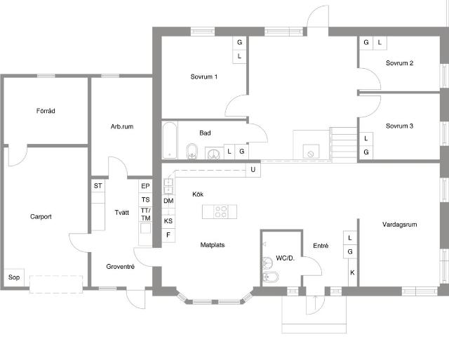 Villa till salu i Västerås Källtorpsvägen 9 | Länsförsäkringar Fastighetsförmedling