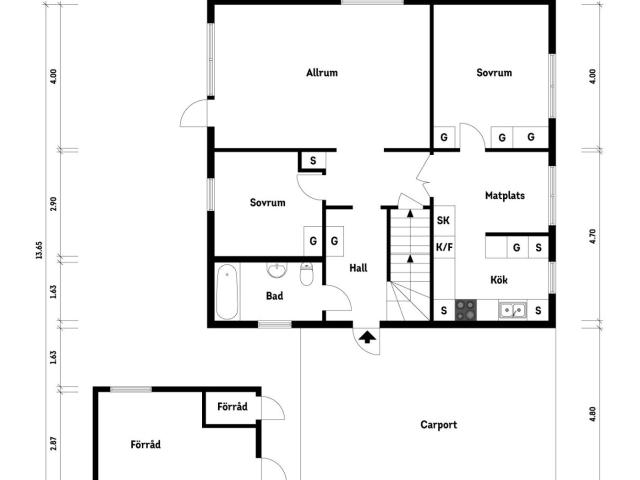Villa till salu i Askim Stockåkersvägen 1 | Länsförsäkringar Fastighetsförmedling