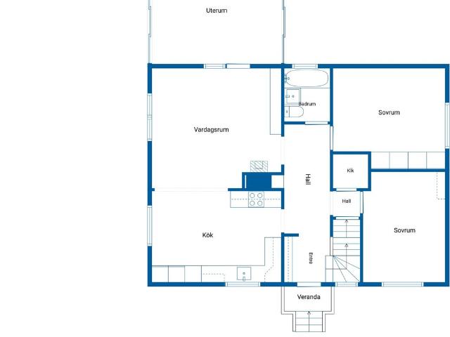 Villa till salu i Bergeforsen Ängsgatan 7 | Länsförsäkringar Fastighetsförmedling