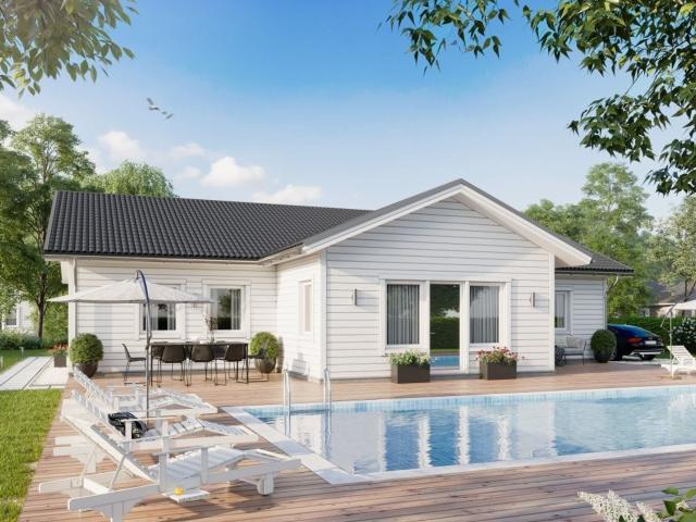 Villa till salu i Brämhult Hybergsvägen 2C | Länsförsäkringar Fastighetsförmedling