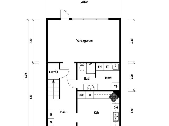 Villa till salu i Frillesås Klintvägen 5E | Länsförsäkringar Fastighetsförmedling