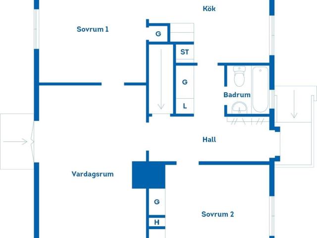 Villa till salu i Holmsjö Björkvägen 9 | Länsförsäkringar Fastighetsförmedling