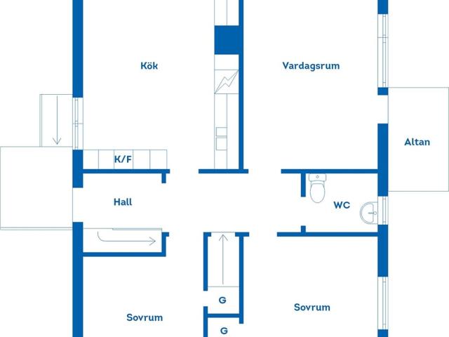 Villa till salu i Katrineholm Salogatan 8 | Länsförsäkringar Fastighetsförmedling
