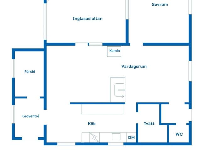 Villa till salu i Kinna Första vallåsgatan 16 | Länsförsäkringar Fastighetsförmedling