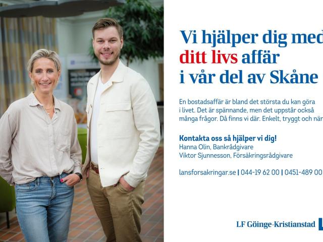 Villa till salu i Knislinge Hjärsåslilla Ainedal 855 | Länsförsäkringar Fastighetsförmedling