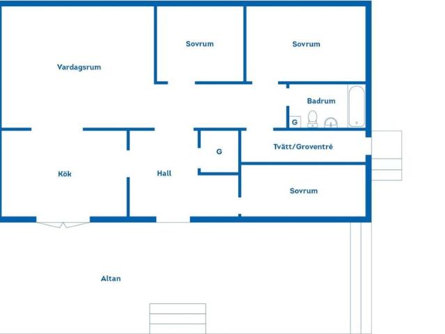Villa till salu i Rödeby Ekvägen 6 | Länsförsäkringar Fastighetsförmedling