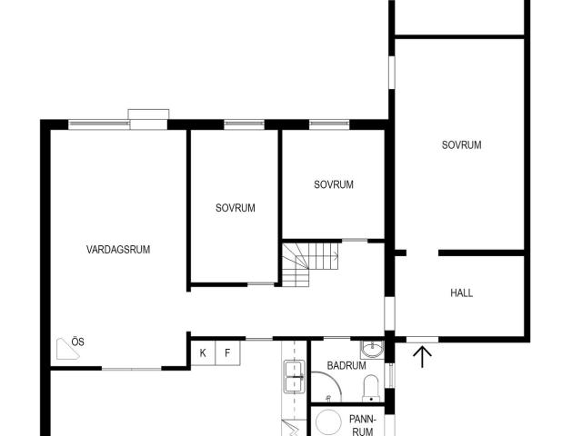Villa till salu i Sollentuna Torkils väg 27 | Länsförsäkringar Fastighetsförmedling