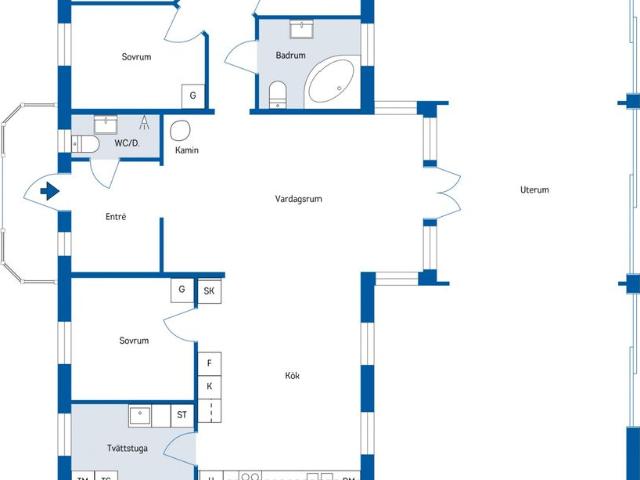 Villa till salu i Sundsvall Sågvägen 18 | Länsförsäkringar Fastighetsförmedling
