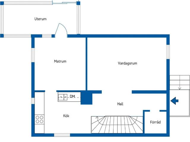 Villa till salu i Sundsvall Västra Radiogatan 7 | Länsförsäkringar Fastighetsförmedling