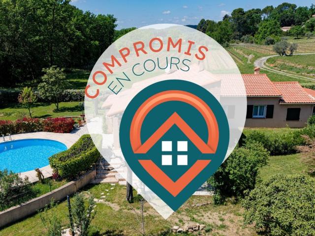 Villa traditionnellle de plain pied 3 chambres avec studio i. 157m² Flayosc