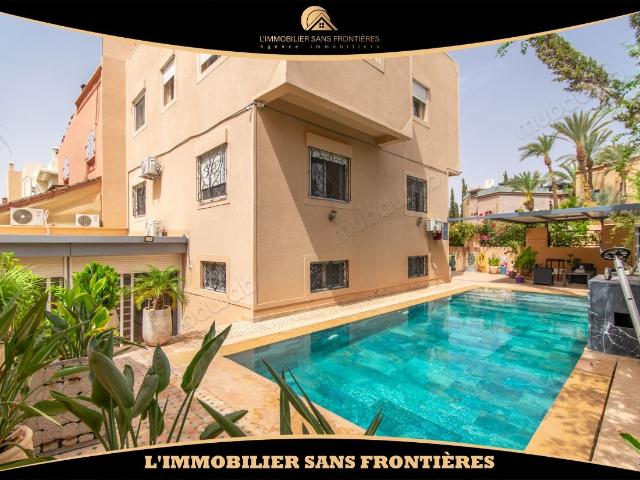Villa vide à vendre à Targa, Marrakech – Piscine privée – Terrain 400 m²