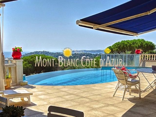VILLA VUE MER PAORAMIQUE 5 CHAMBRES GRAND TERRAIN PISCINE CALME