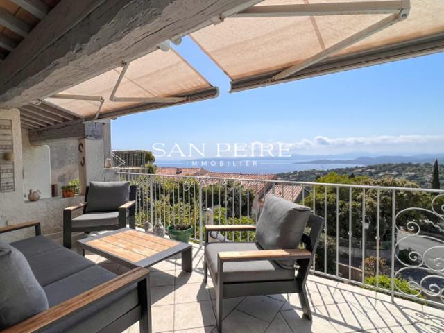Villa vue mer sur le Golfe de Saint tropez