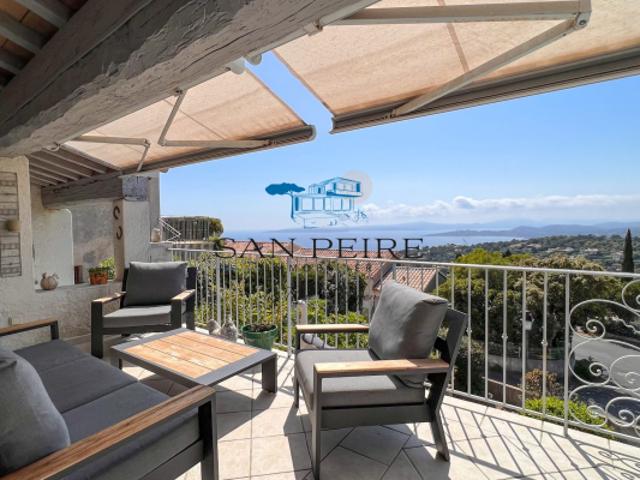 Villa vue mer sur le Golfe de Saint tropez