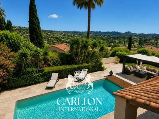 Villa vue Saint Paul de Vence et Mer