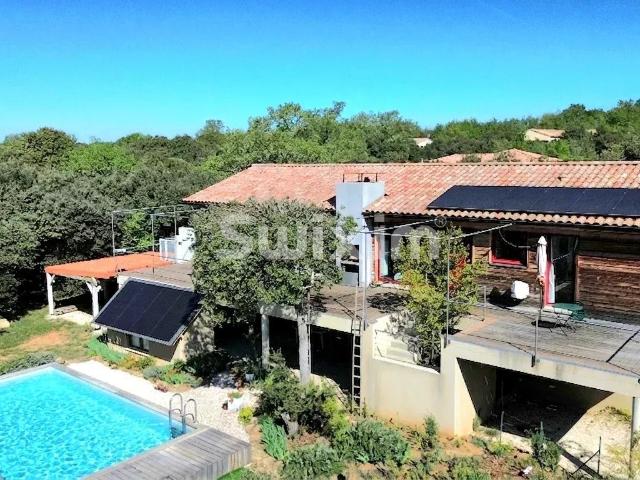 villa, vue Ventoux, terrain constructible 165m² Grignan