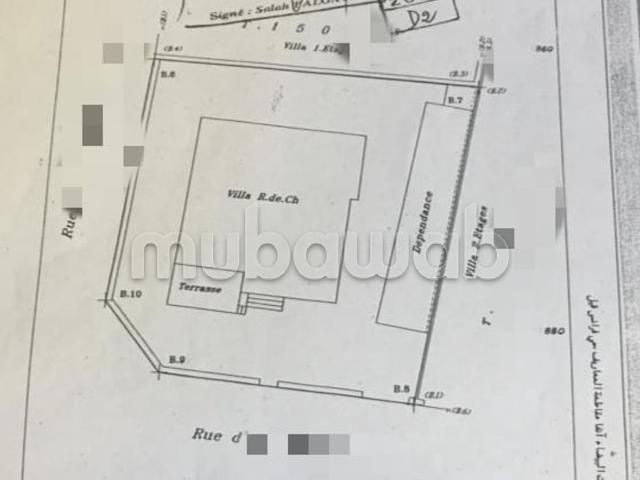 Villa Zone Immeuble R3 à Vendre à Oasis 37m de fça