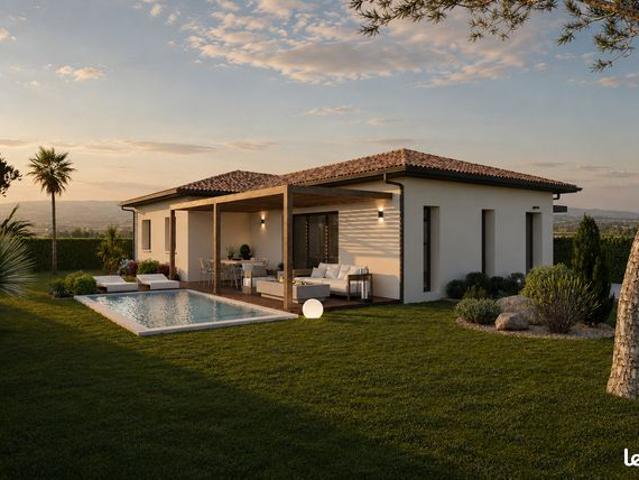 Villa à Batir T4 90m2 sur les hauteurs de Baziege 31450