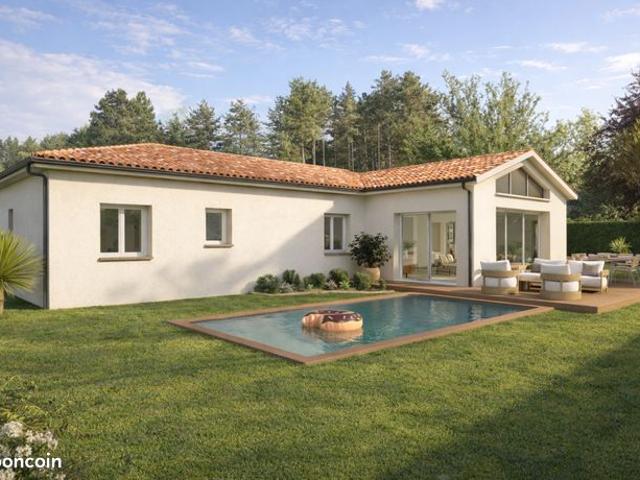 Villa à bâtir 140 m2 plain pieds à Goyrans 31120