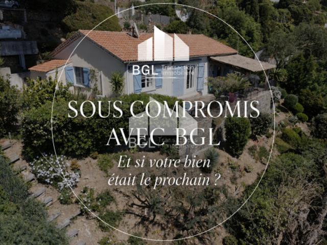 Villa à rénover avec vue mer à Aiguebelle