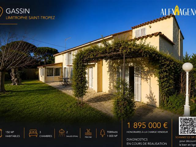 Villa à rénover, proche du village de Saint Tropez 150m² Saint Tropez