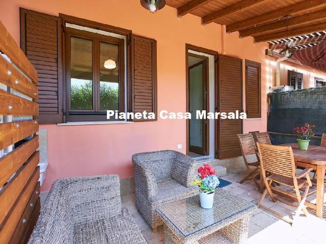 Villa a Schiera in affitto a Marsala contrada Spagnola, arredato, giardino privato, terrazzo TrovaCasa
