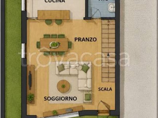 Villa a schiera in affitto a Mogliano Veneto via Roma