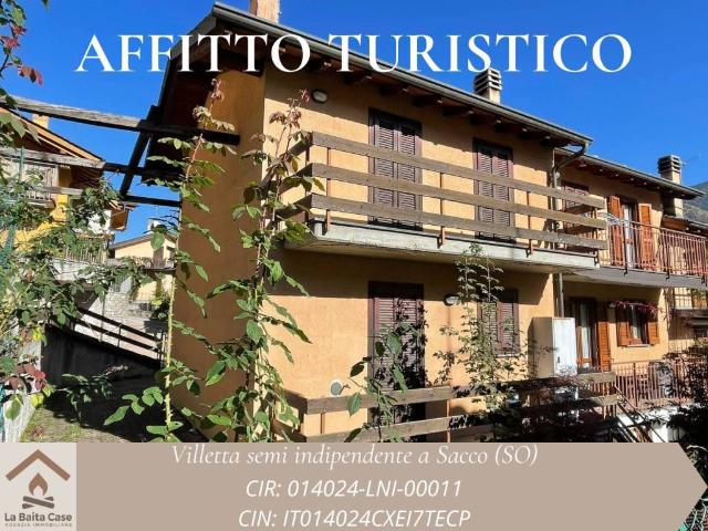 Villa a Schiera in affitto a Cosio Valtellino, arredato, giardino privato, box TrovaCasa