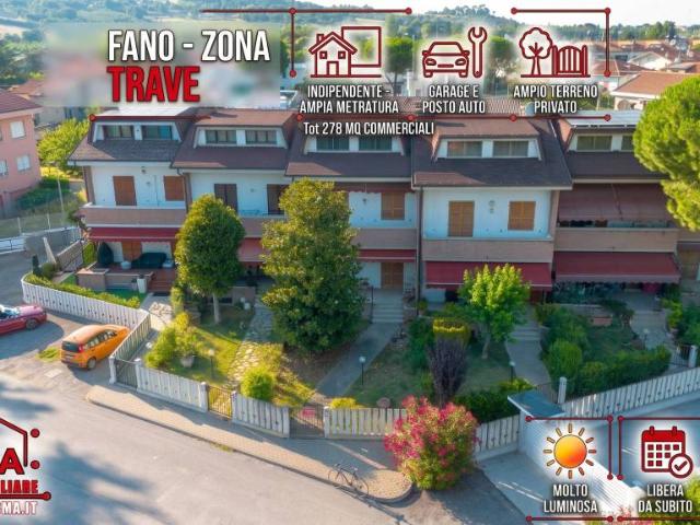 Villa a schiera in vendita a Fano via Corrado Alvaro, 11, Poderino Trave