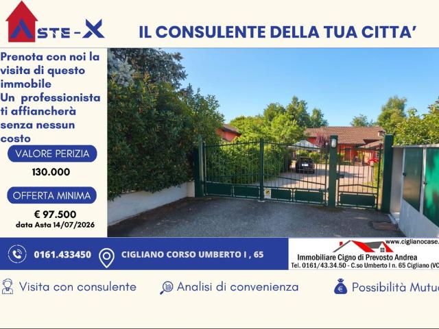 VILLA A SCHIERA in VENDITA a ROPPOLO di 4 vani