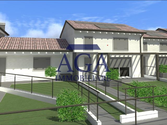 VILLA A SCHIERA in VENDITA a SUSEGANA di 4 vani