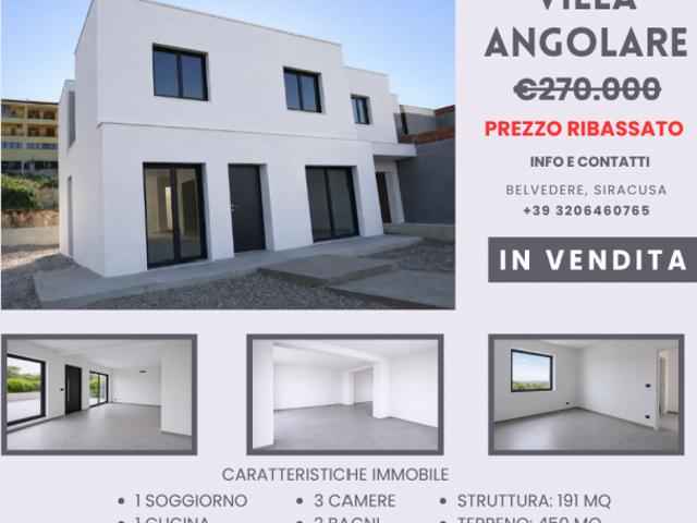 Villa Angolare, Siracusa, Belvedere