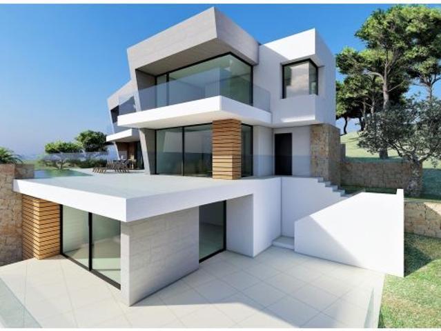 Villa Aral con piscina y vistas al mar en Cumbre del Sol, Benitachell