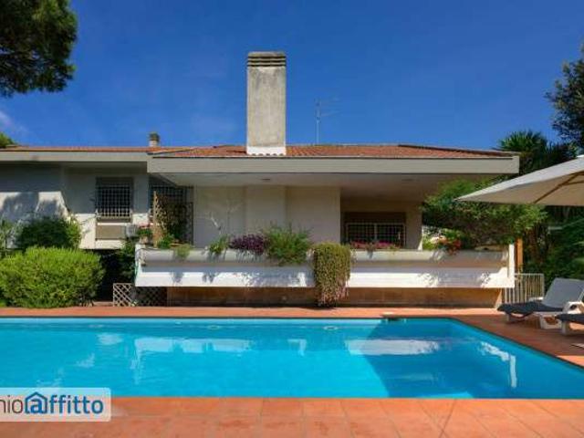 Villa arredata con piscina Fiumicino