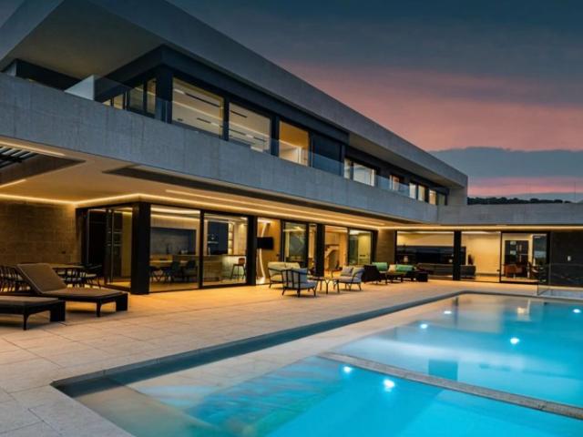 VILLA ATLAS SUPERBE VILLA DE LUXE DE STYLE CONTEMPORAIN AVEC PANORAMIQUE SUR LA MER DANS LA PRESTIGIEUSE LA RESERVA DE SOTOGRANDE