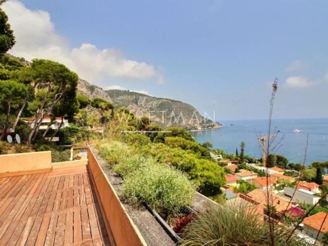 Villa avec belle vue mer depuis chaque pièce Eze sur Mer