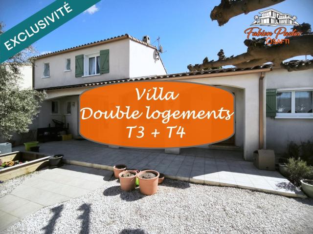 Villa avec double logements 166m² Moussan