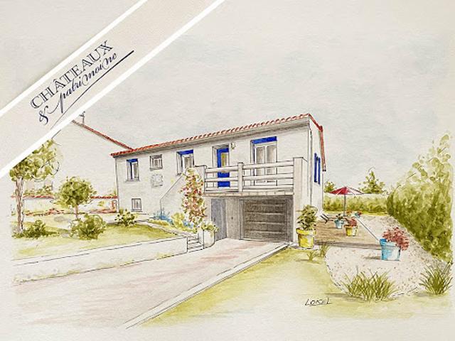 Villa avec jardin et terrasse