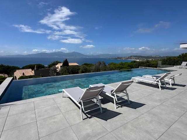 Villa avec piscine en bord de mer