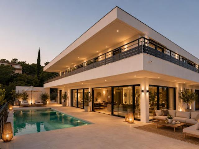 Villa avec piscine et jardin