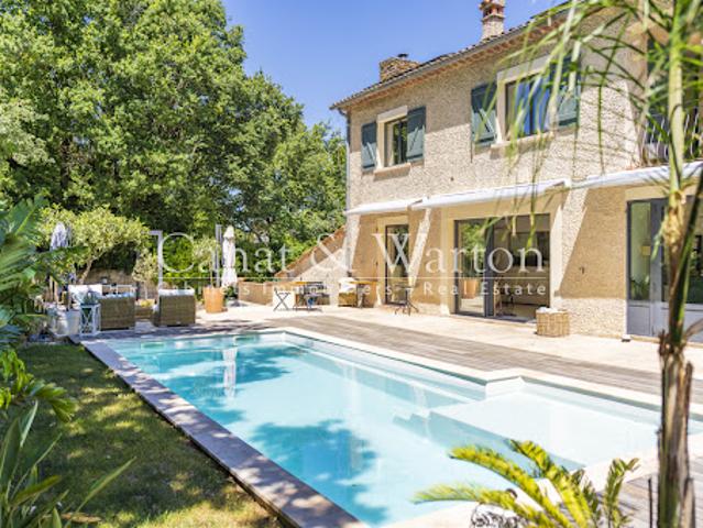 Villa avec piscine et jardin